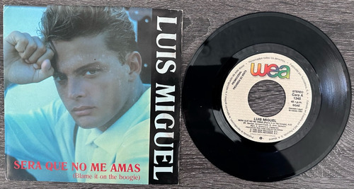 Luis Miguel - Sera Que No Me Amas Vinilo Single Imp España