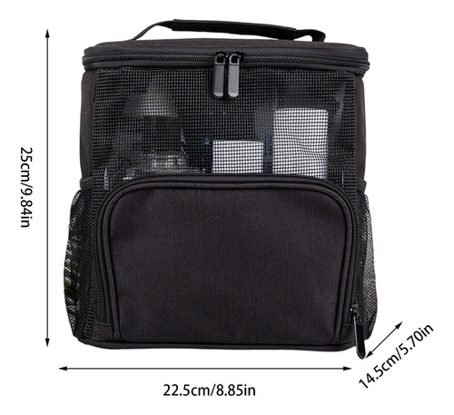 Bolsa De Aseo Colgable Bolsa De Aseo De Viaje De Malla Cesta