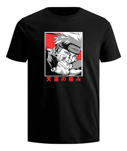 comprar Playera Naruto Pain Akatsuki Hombre Manga Anime Shippuden