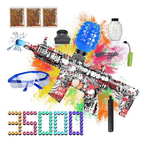 M416 Gel Ball Blaster Splatter Ball, Funciona Con Batería