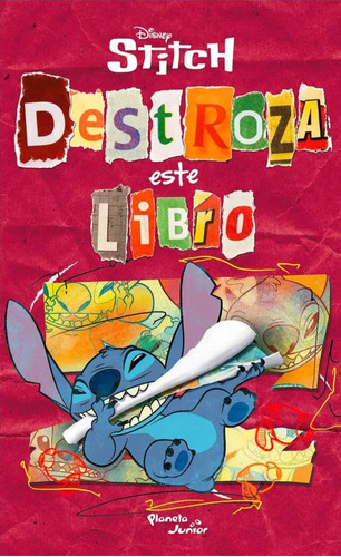 Stitch Destroza Este Libro ( Nuevo Y Original ) 