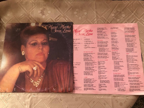 Disco Maria Martha Serra Lima - Plenamente Vinilo