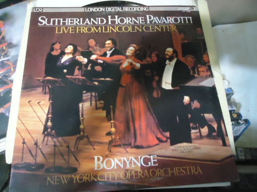Bonynge Sutherland Horne Pavarotti Lp