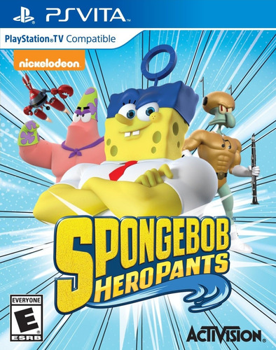 Spongebob Hero Pants Psvita