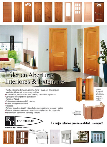 Imagen 10 de 10 de Plegable 2 Hojas Ciegas 91 X 204 A 206 Alto