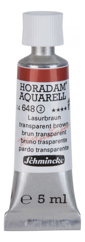 Tinta Aquarela Horadam Schmincke 5ml S2 Transparent Brown