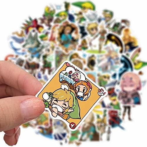 Stickers The Legend Of Zelda 47pcs - Resistente Al Agua.