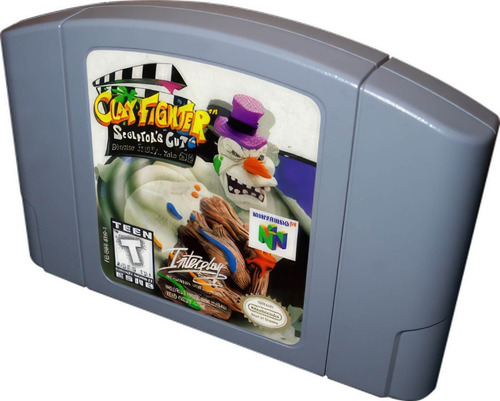Clay Fighter Sculptor's Cut N64 Estandar Fisico