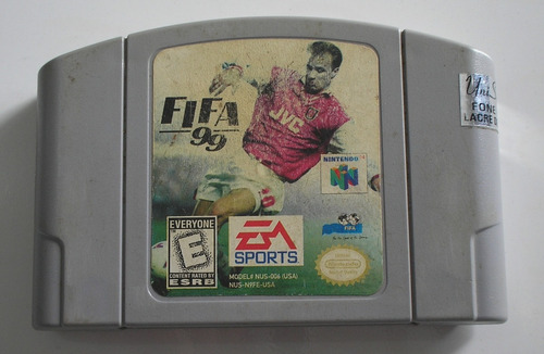 Fifa 99 Nintendo 64 Original Usada