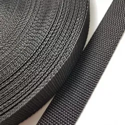 Comprar Rolo De Fita Poliéster 25mm X 1 Tonelada Preto X 100 Metros no Mercado Livre