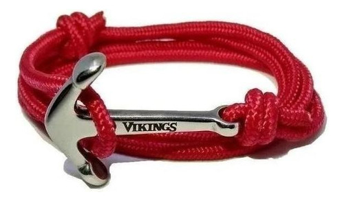 Pulsera Vikings Brazalete De Ancla, De Color Al Azar Color 16 Diámetro 17 Cm