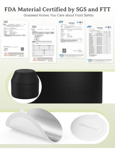 Kit De Cápsula Vertuo Reutilizable De Grasseed Para Cápsulas