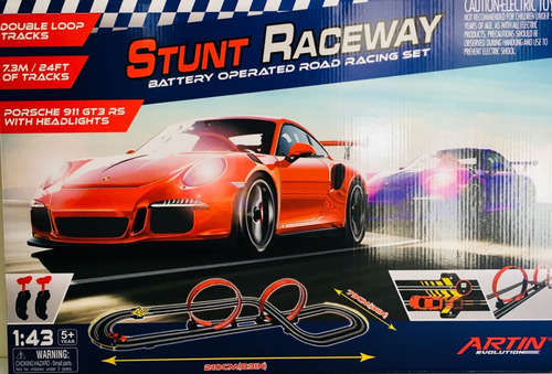 Pista Simil Scalextric 2.10m Porsche Car 220v 843033 Bigshop