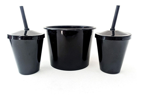 Imagem 5 de 6 de Kit Almofada Porta Pipoca Star Wars Galaxia Envio Hoje Promo