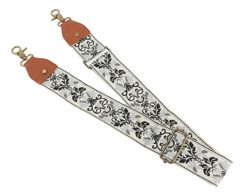Correa De Cámara Bordada, Engrosada, Estilo Bohemio, Floral
