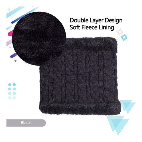 Conjunto De Sombreros Invierno Niños Niñas Forro Polar 1-10
