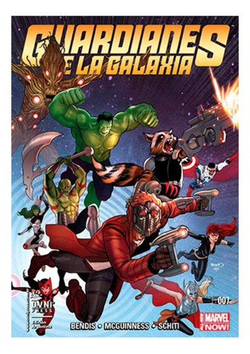 Guardianes De La Galaxia  7 - Marvel Comics Especiales, De Brendis, Brian Michael. Editorial Ovni Press En Español