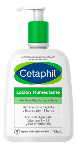 Loción Hidratante Cetaphil 473 Ml.