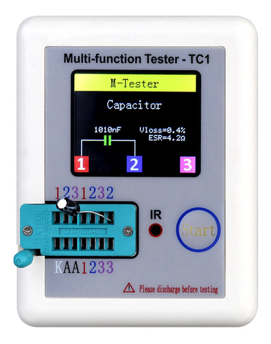 Probador De Transistores Mosfet, Retroiluminación, Sin Calib