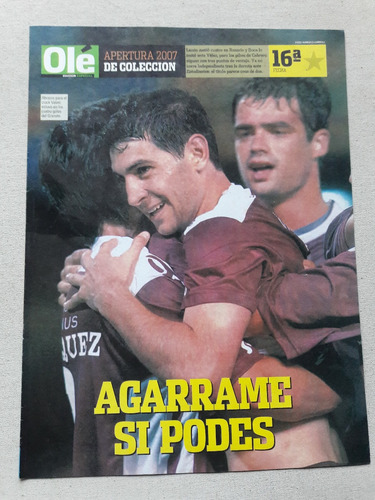 Revista Ole Especial Apertura 2007 Fecha 16 - Estudiantes Lp