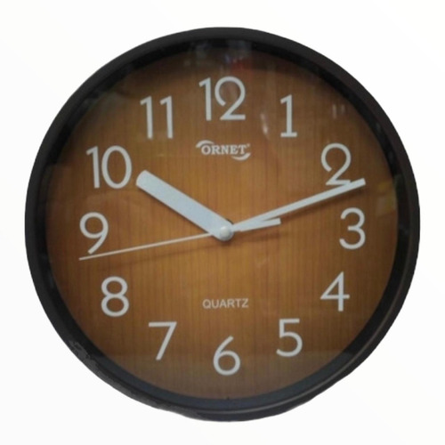 Reloj Pared Ornet,simil Madera,con 1 De Año Garantia Escrita