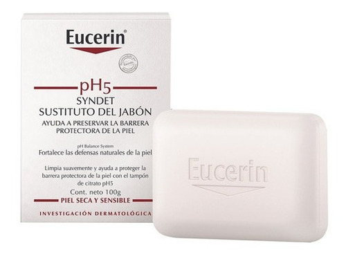 Eucerin Ph5 Syndet Jabón X 100g Barra Limpiadora