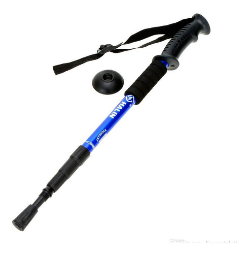 Baston De Trekking Aluminio Telescopico Antishock Recto O T