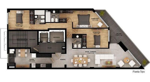 Piso Exclusivo Con Vista Franca Al Río Y 2 Cocheras