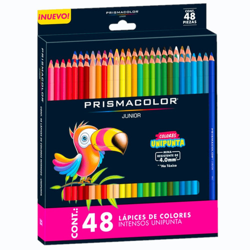 48 Colores Prismacolor Nucleo Suave Gran Pigmentacion Junior