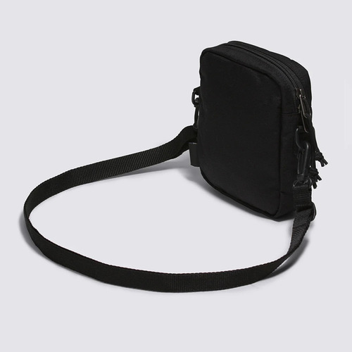 Shoulder Bag Vans Bail Black Ripstop Cor Preto Desenho Do Tecido Lisa
