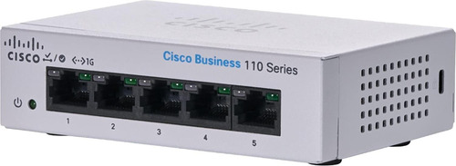 Conmutador No Administrado Cisco Business Cbs110-5t-d | 5 Pu