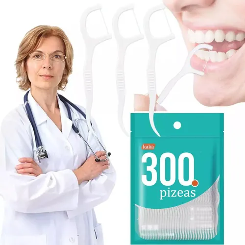 comprar Hilo Dental 300 Pcs Limpiador Dental Palillo Dental