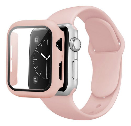 Correa + Case Protector For Apple Watch Iwatch Smart Watch