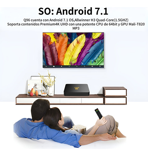 Tv Box Android 4k Ultra Hd Streaming Incluye Mag Tv