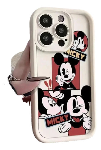 Funda De Teléfono Disney Mickey Mouse Para iPhone 15, 14, 13