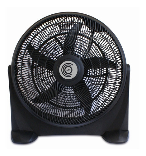 Ventilador Tipo Tornado 5 Aspas Negro