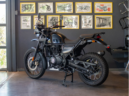 Imagen 7 de 25 de Royal Enfield Himalayan Granite Black Bs6 Reserva Hoy