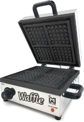 Máquina De Waffles Wafer Profissional  - 127v - Antiaderente