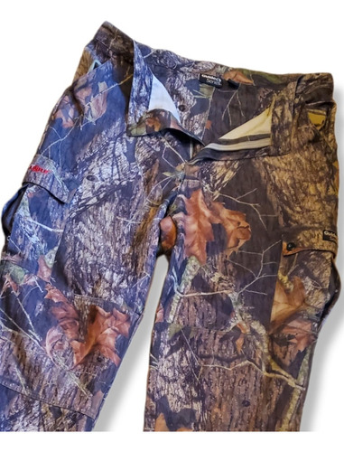 Imagen 2 de 5 de Pantalon De Caza Con Camuflaje De Hojas Importado Talla Xl
