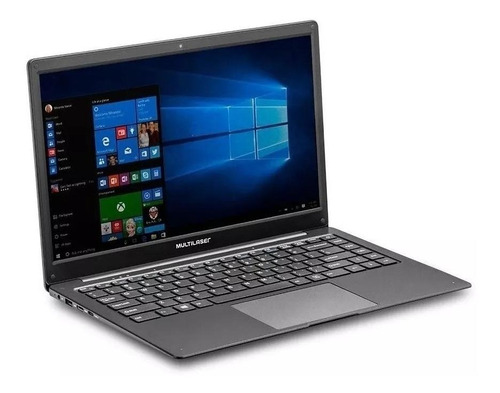 Notebook Multilaser Legacy Cloud PC150 preta 14", AMD A4-Series 9120E  2GB de RAM 32GB SSD, AMD Radeon R3 1366x768px Windows 10 Home