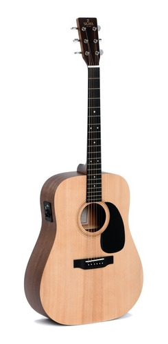 Imagen 1 de 3 de Guitarra acústica Sigma SE DME para diestros natural satin satin