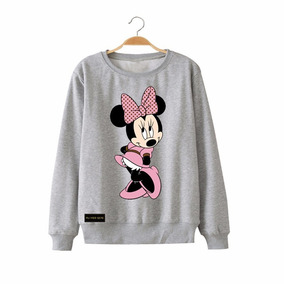 blusa de moletom feminina minnie