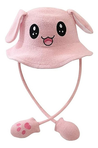 Gorro Sombrero  De Conejo Levanta Orejas Tik Tok