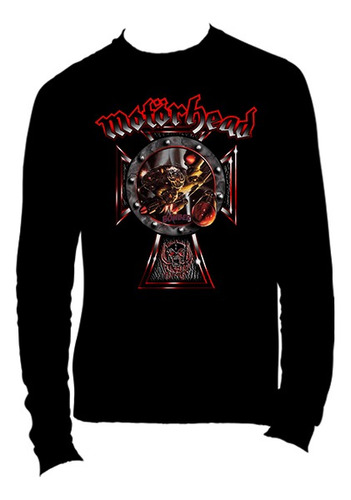 Playeras Motorhead Lemmy M/l Full Color Dis 14-18 Diseños