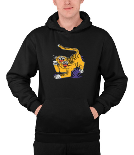 Sudadera Hoodie Bi Tigre Adulto Unisex