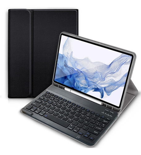 Funda Con Teclado Español Ñ Para Samsung Galaxy Tab S9 Ultra