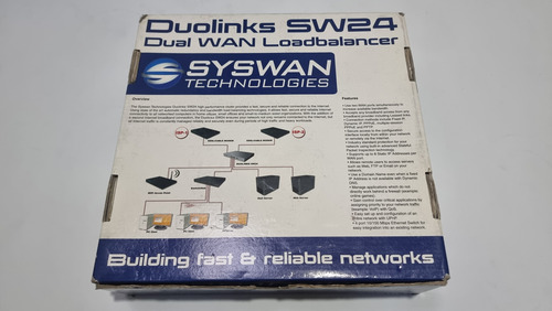 Router Balanceador Carga Duolinks Sw24 Dual Wan