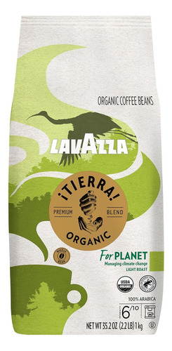 Lavazza Mezcla Arábica Orgánico Tostado Ligero, 2.2 Libras