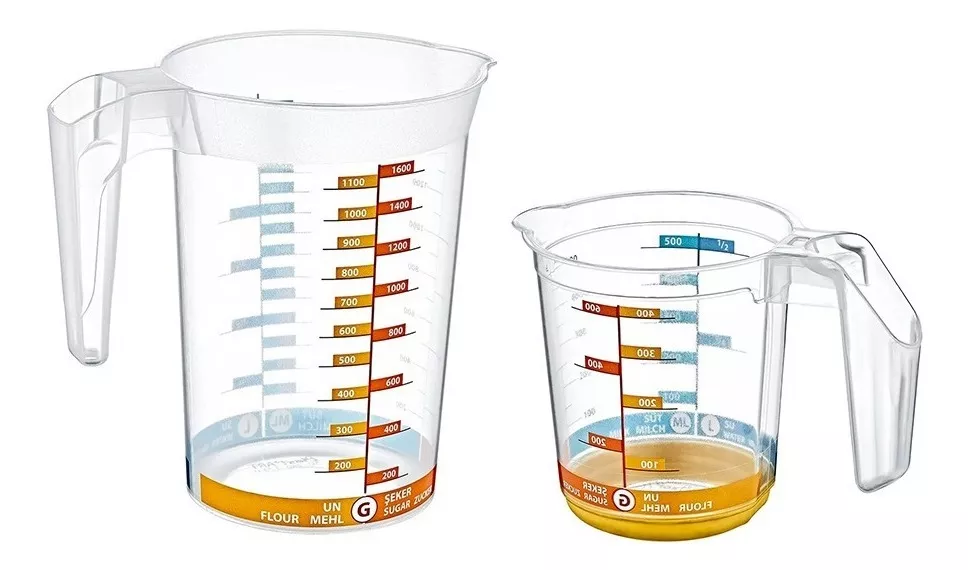 Tercera imagen para búsqueda de tazas medidoras reposteria