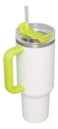 Vaso térmico termo Stanley H2.0 FlowState Blanco 20oz
